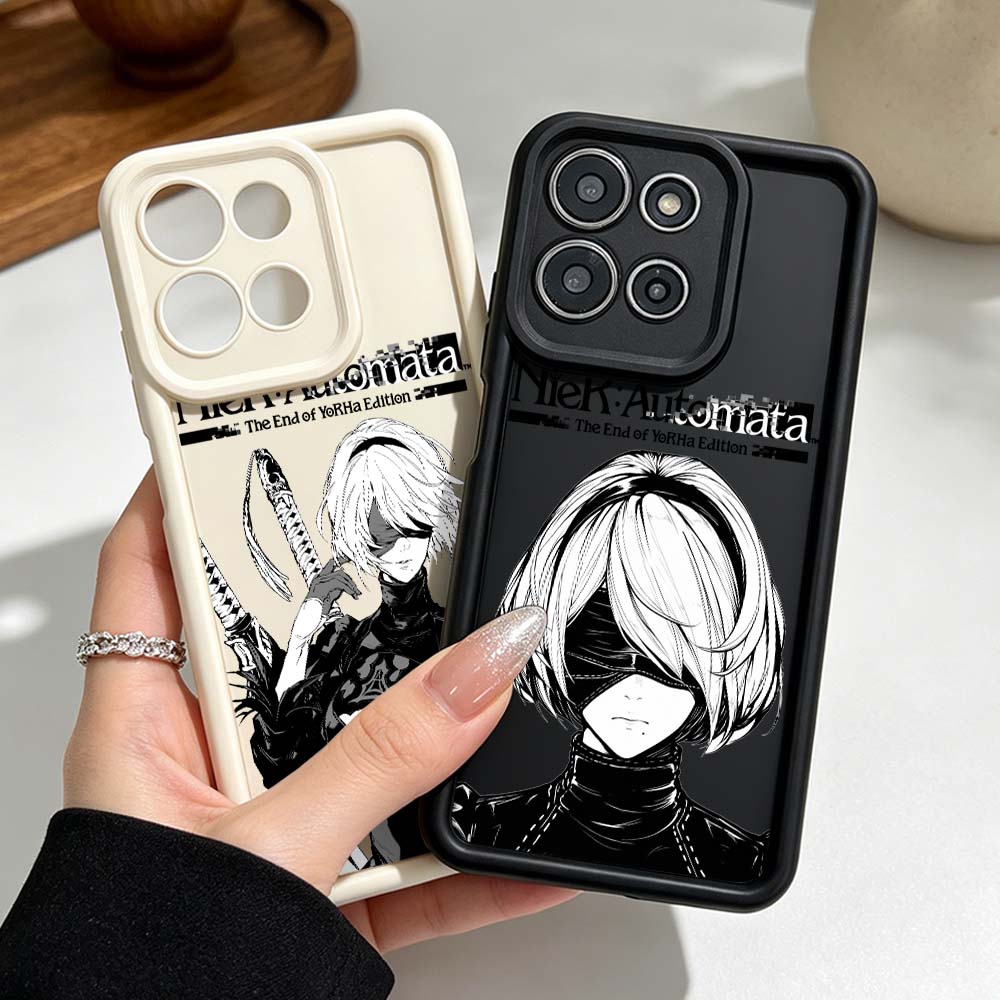 Phone Cases Anime - Funda de silicona NieR Automata Anime