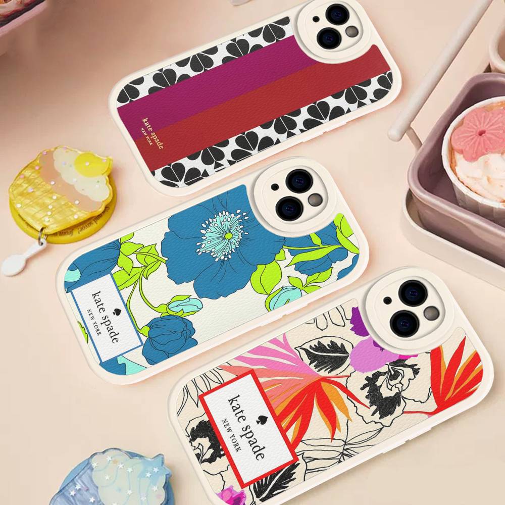 Phone Cases Kate Spade - Funda de Teléfono con Diseño Floral