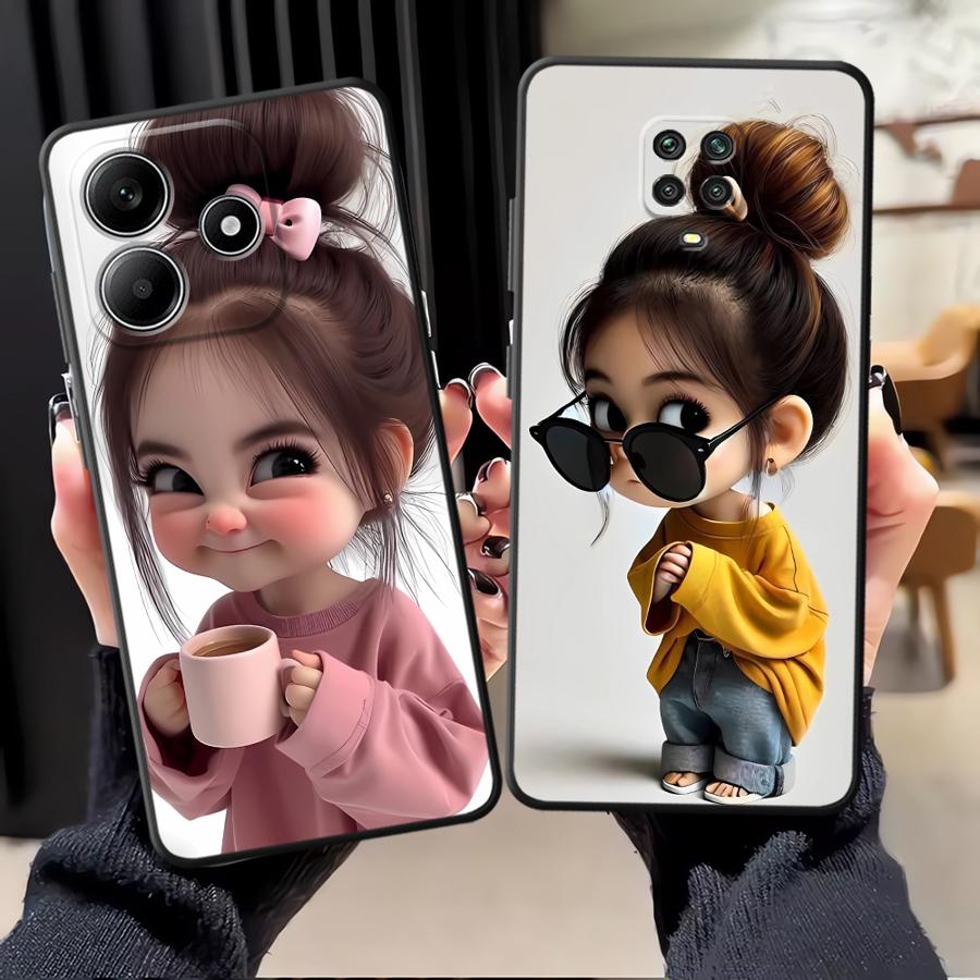 Phone Cases Girls - Funda para Teléfono con Diseño de