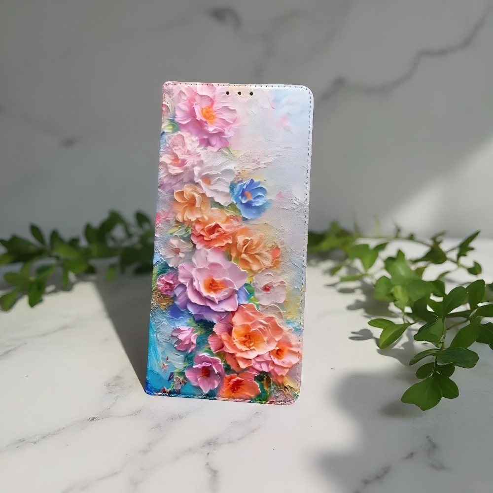 Phone Cases Galaxy S26 - Funda de cuero con tapa magnética