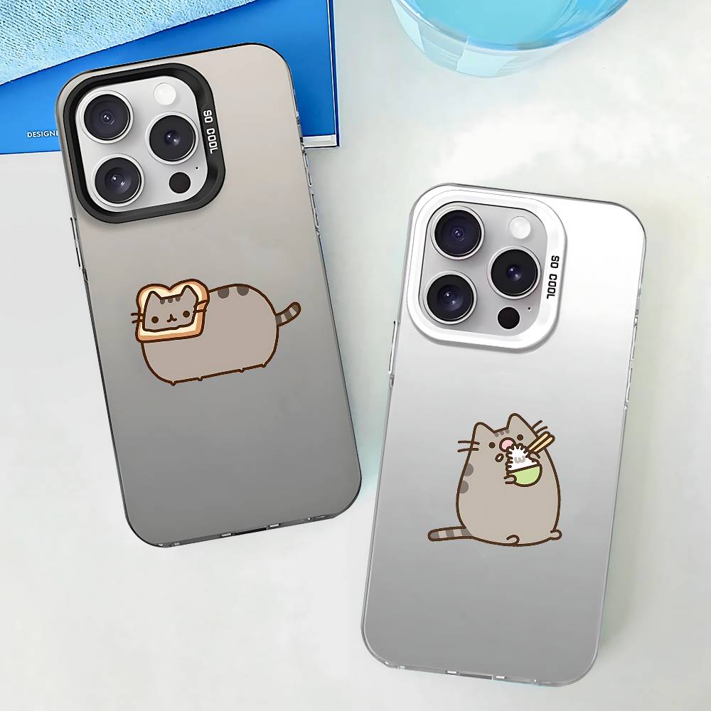 Phone Cases Pk - Funda de Teléfono Kawaii Cat Pk-Pushseen