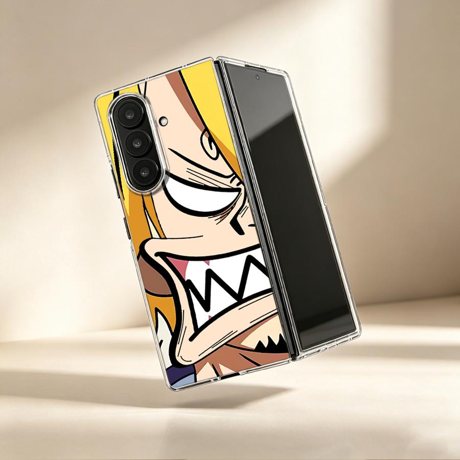 Phone Cases Z Fold 4 - Funda Transparente Suave para Teléfono con
