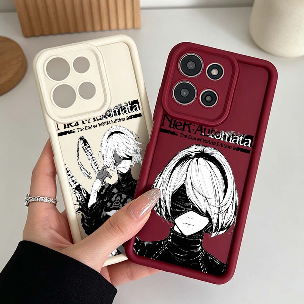 Funda de silicona NieR Automat - Phone Cases Anime reseña y precio