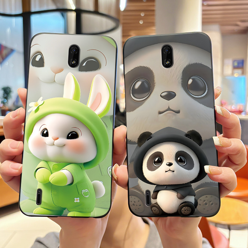 Funda negra de silicona suave  - Phone Cases Viral reseña y precio