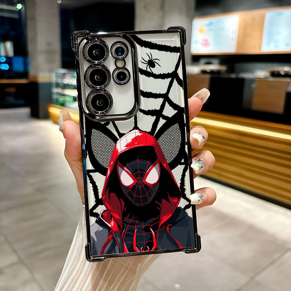 Funda Spiderman Miles Morales  - Phone Cases Samsung reseña y precio