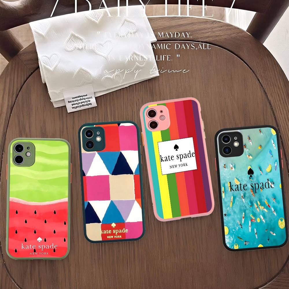 Funda Mate Translúcida para iP - Phone Cases Kate Spade reseña y precio